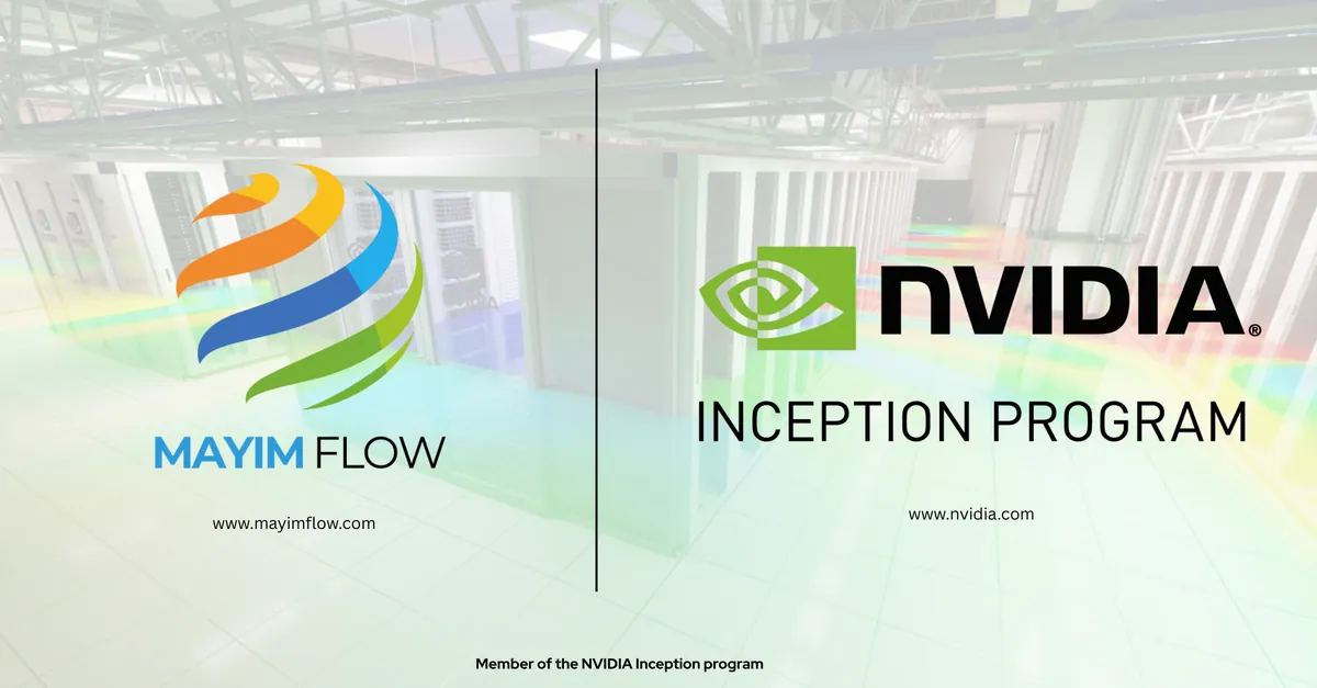 MayimFlow and NVIDIA Inception Program logos