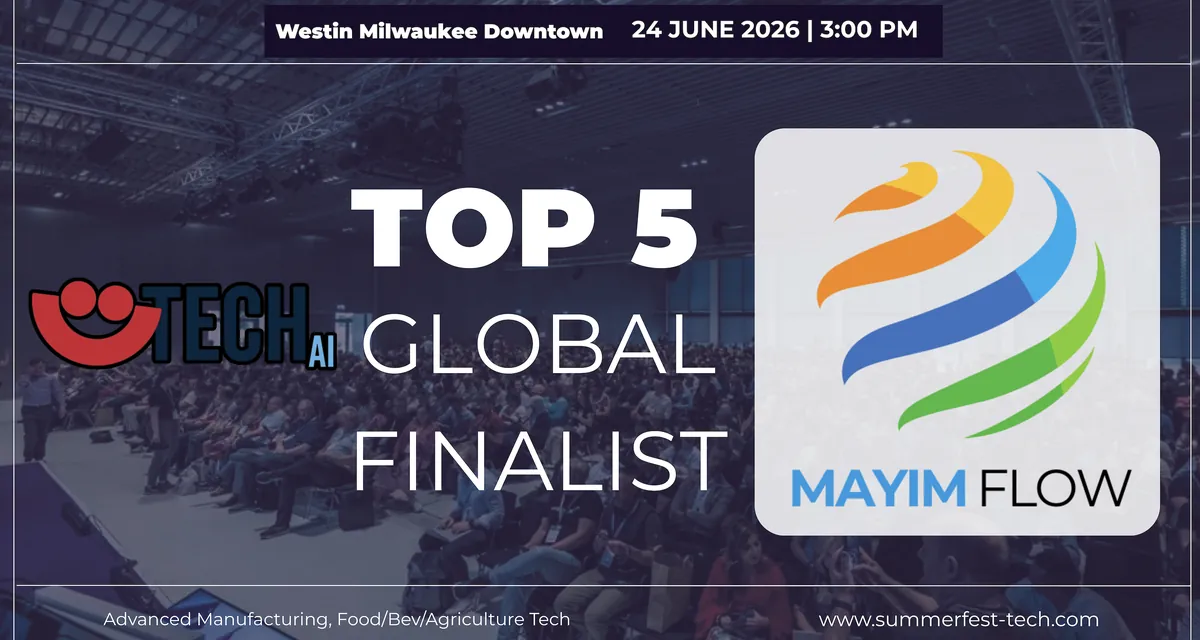 Summerfest TechAI 2026 Top 5 Global Finalist graphic